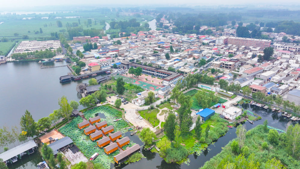 A corner of Dadiantou Village, Duancun Town, Anxin County