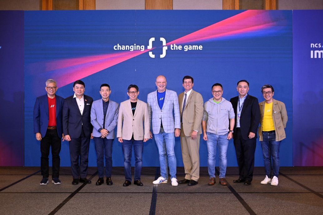 From left to right: Alfred Goh, Managing Partner, Enterprise Strategic Business Group, NCS; Andrew Yeo, Chief Executive Officer of Income Insurance; Tian Beng Ng, Senior Vice President and General Manager, Dell Technologies, APJ Channel; Ng Kuo Pin, Chief Executive Officer, NCS; Sami Luukkonen, Managing Partner, Telco+, NCS; Vice President, Worldwide Public Sector Industry International Sales; Sam Liew, Chief Executive, Gov+, NCS; Ng Kuo Pin, Chief Executive Officer, NCS; Wynthia Goh, Senior Partner, NEXT, NCS; Yoon Young Kim, Cluster President, Singapore and Brunei, Schneider Electric and Howie Lau, Managing Partner, Corporate Development & Partnerships, NCS, at the NCS Impact forum 2024, where NCS announced strategic partnerships with industry leaders to further facilitate AI adoption and digital resilience.
