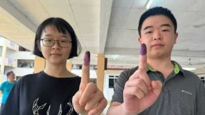 双溪峇甲补选|  首投族也来投票了！