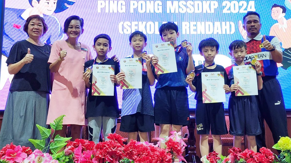 NS庇朥/ 瓜拉庇朥县乒乓学联赛顺利落幕，东道主庇小勇夺8奖项成为大赢家。