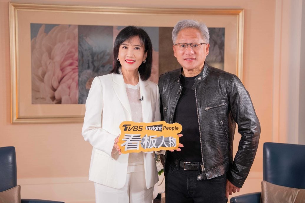 TVBS Insight People with Jensen Huang hailed as 2024’s must-watch interview in Taiwan.