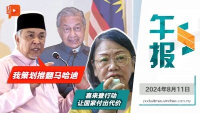 自揭為救巫統免被查禁 扎希：我策劃推翻馬哈迪”