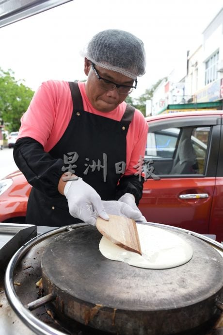 花城小食光／項目經理遭裁員失業  “轉型”營運餐車賣煎餅果子