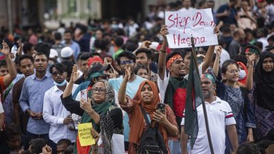 西方国家吁孟加拉国内冷静 美国：让人民决定未来政府