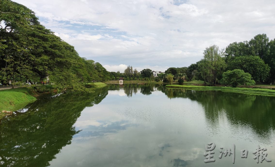 雨水不断 太平湖水盈满美景回来了