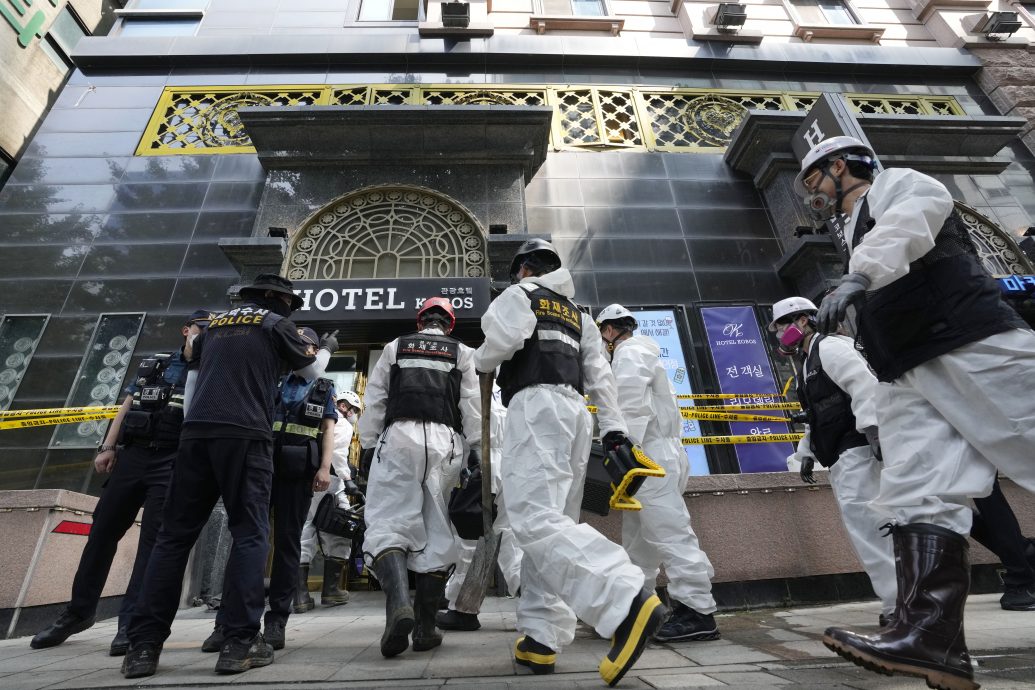 韩国酒店大火∕救生气垫“过期11年”2人弹飞、堕地亡　 传家电起火肇祸