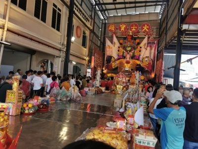 视频|百年大山脚埠众盂兰胜会 15天日夜无休供善信膜拜