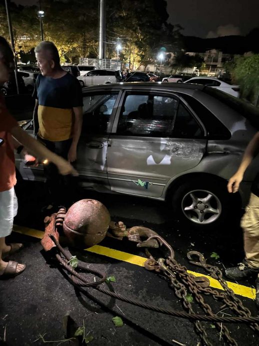 （大北馬）繞道工程重型吊車起重機吊臂車，為預防意外改每週安檢