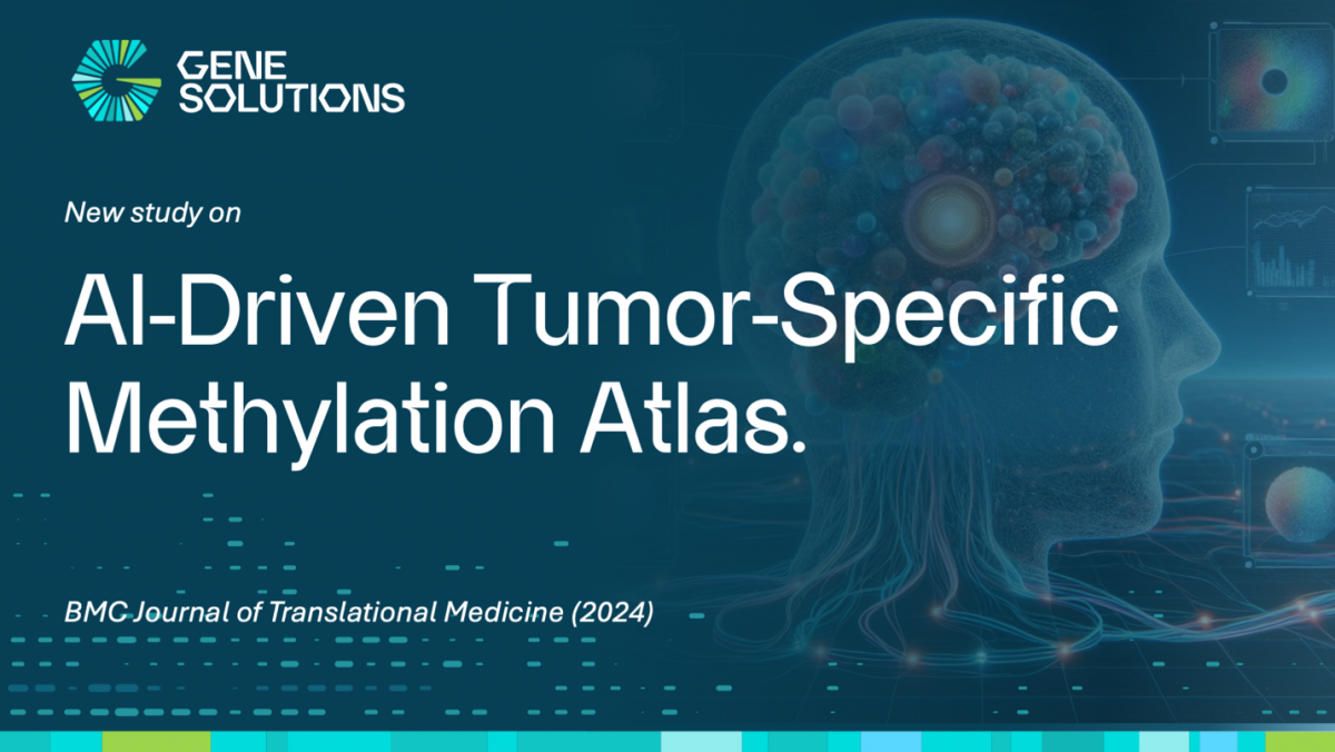 Gene Solutions Announces Publication of Ground-breaking Study on AI-Driven Tumor-Specific Methylation Atlas