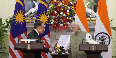 Anwar meets with Modi as India and Malaysia work to expand ties and defence cooperation