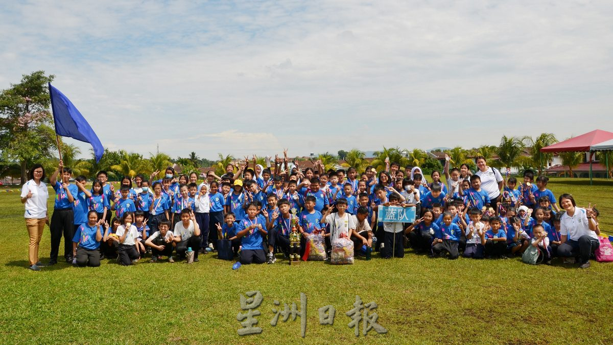 NS主文／雨水阻挡不了双溪沙叻华小运动会健儿的热情