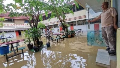 70%校園遭洪水淹沒 吉華H校成“水校”