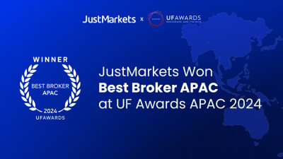 JustMarkets Won Best Broker Award at UF Awards APAC 2024