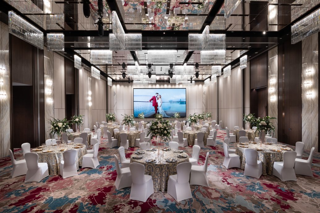 Double-height ceiling Grand Ballroom