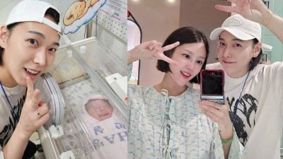 结婚10年喜获麟儿 晟敏：比任何瞬间都要感动