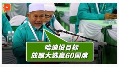 端依布拉欣：哈迪设目标 放眼大选赢60国席