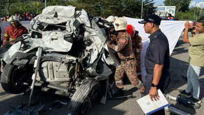 汝來六車連環撞 31歲女司機重傷不治