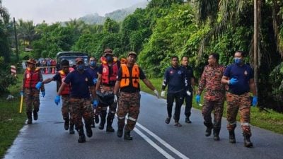 母子被急流沖走 下落不明的母親被尋獲 證實溺斃