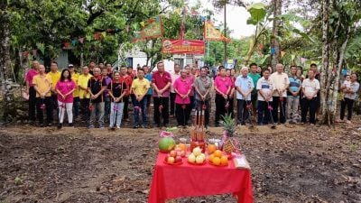 斥資30萬興建 保佛慈濟德聖宮動土