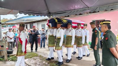 桑森林訓練遭槍擊殉職 軍人長眠巴幹家鄉