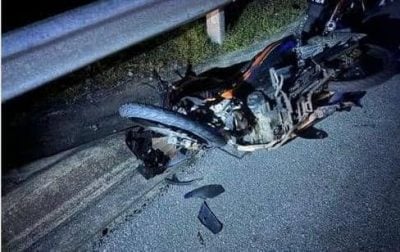 四驅車用緊急車道 導致5車連環撞 1騎士死亡