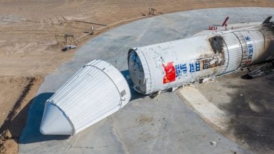 中国民营火箭“星云一号”回收  著陆异常实验未成功