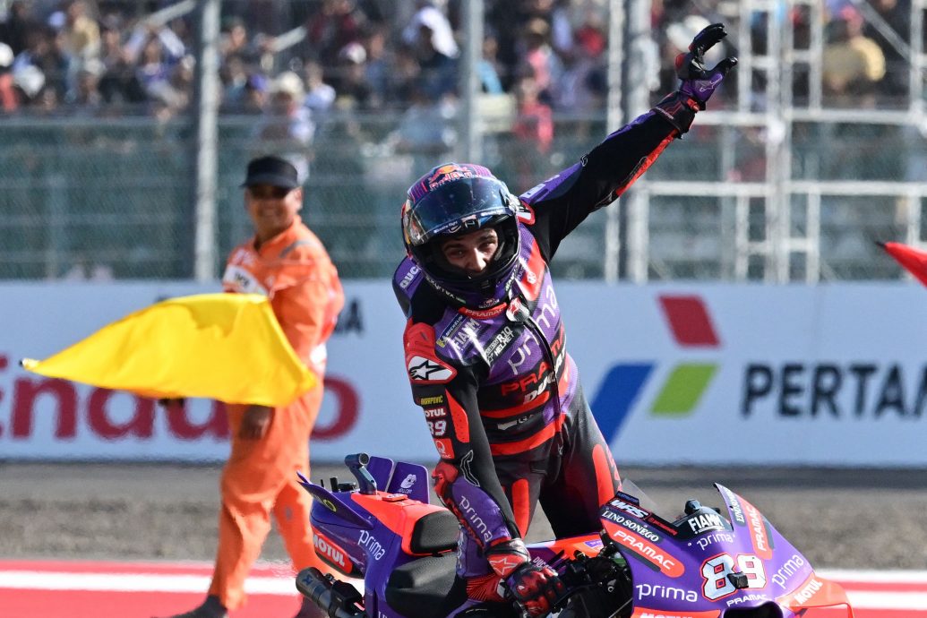 印尼站MotoGP|拒再丢失杆位优势  佐治马丁夺本季第3冠