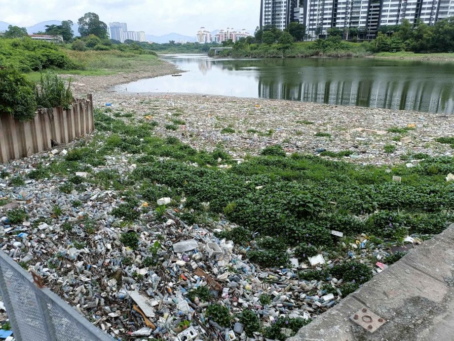 大都會-餘保憑：防洪池垃圾滿布