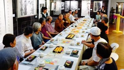 佛光山“艺术家茶话会” | 觉诚：扩大教育院及美术馆   东禅寺重建推广艺术