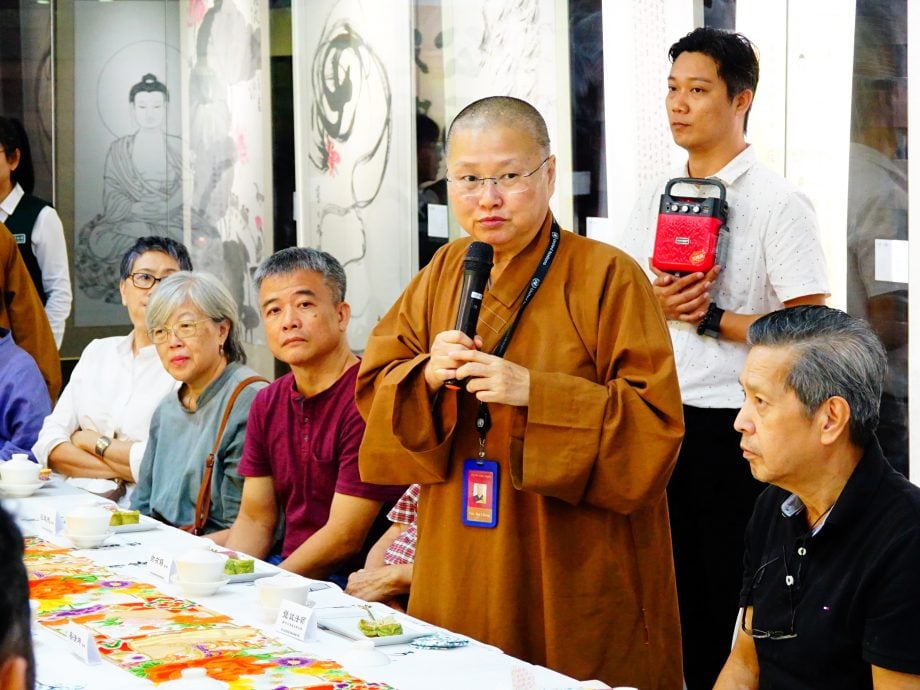 大都会/（主文）佛光山“艺术家茶话会”今早举行