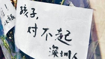 孩子叫“沈航平”　网传日童父亲信件称不憎恨中国：盼悲剧不再重演