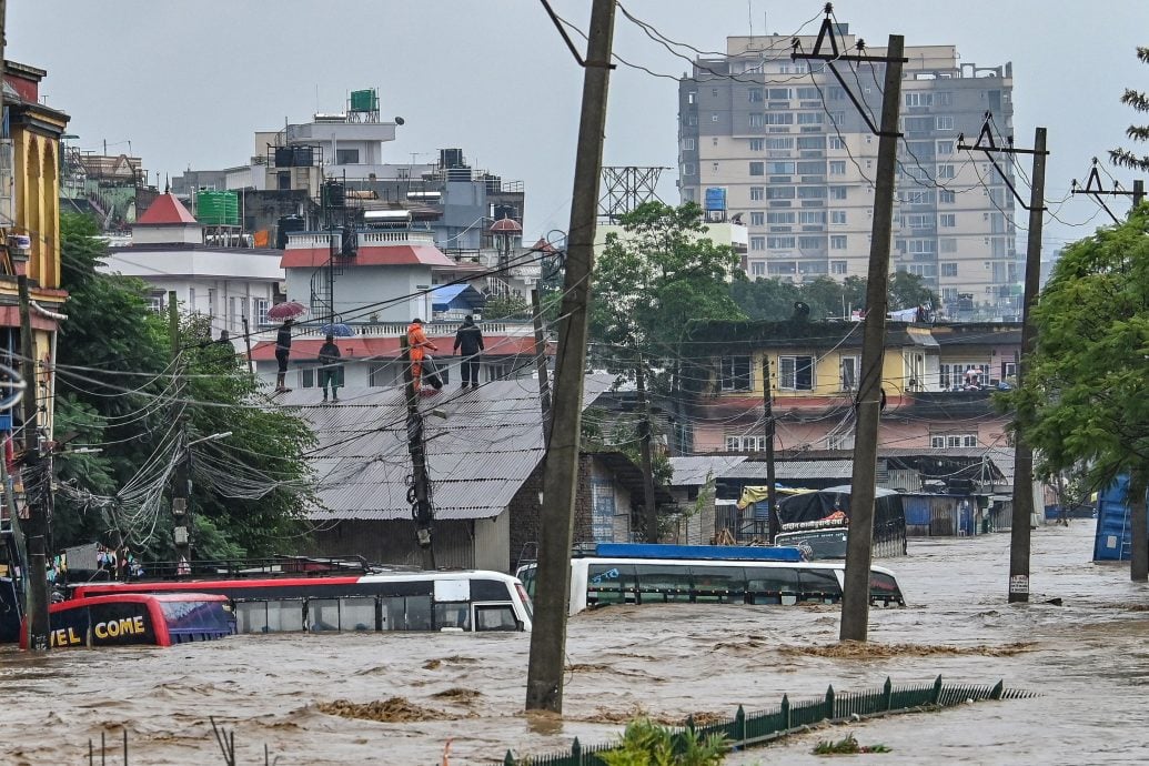 尼泊尔暴雨成灾 至少59死44失踪