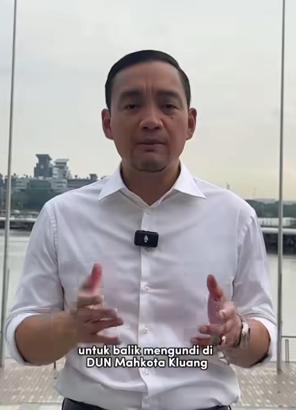 **已签发**柔：马哥打补选〡吁狮城工作选民返乡投票，柔大臣视频催票