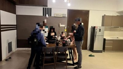 网站看图挑选 提供电召服务 隆警捣破卖淫集团 捕15男女