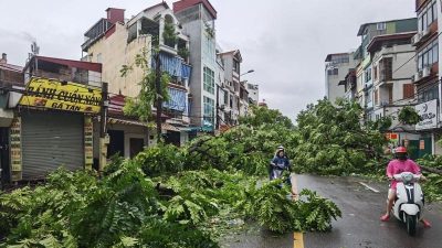 台风“摩羯”袭越南引山崩 　全家5口仅剩他独活