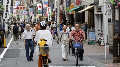 日本百岁人瑞超过9.5万人创新高    88%为女性