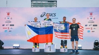 曼谷ASICS Meta:Time : Trials路跑賽 大馬選手維瑪爾刷個人最佳摘銅