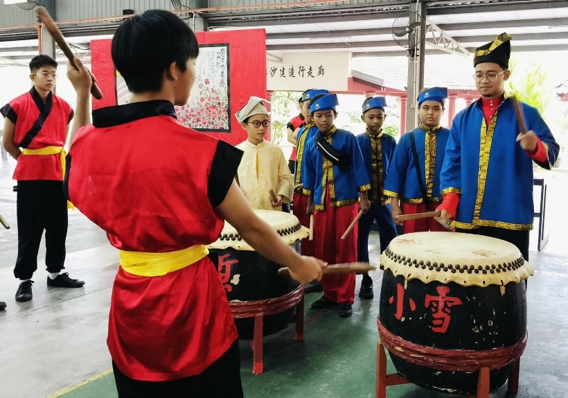 江沙崇華獨中舉辦慶典  縣內10校濟濟一堂賀國慶