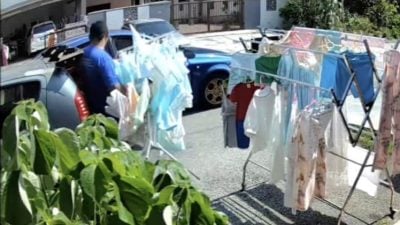 衣服曬屋外3次被偷 “這回連衣架一併搬走！”