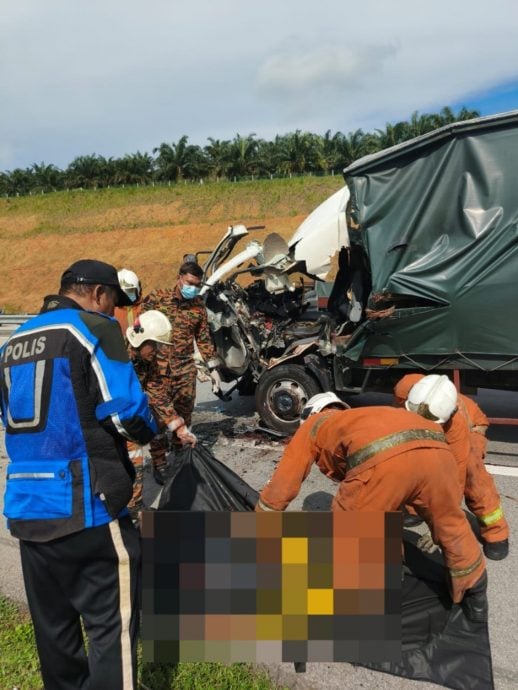 西海岸大道罗里碰撞 酿一死一伤