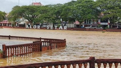 閃電水災非颱風摩羯所致 氣象局：受風暴線影響