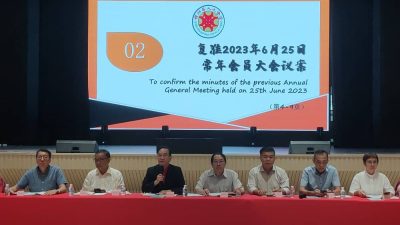 槟华堂大会 | 陈坤海：执法单位应采取行动    制止煽动种族宗教情绪