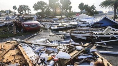 颶風海倫肆美東3州 釀14死逾350萬戶斷電