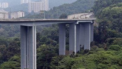 米桶山高架大道 景色绝美 