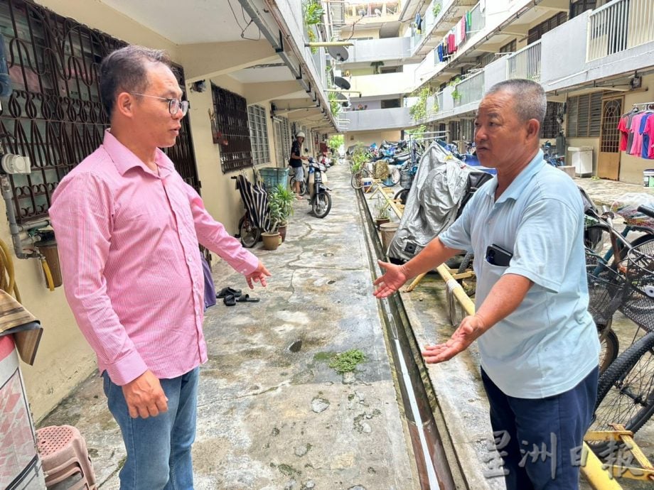 （古城封面主文）東圭納組屋欲重設居協 劉志俍促居民配合加入