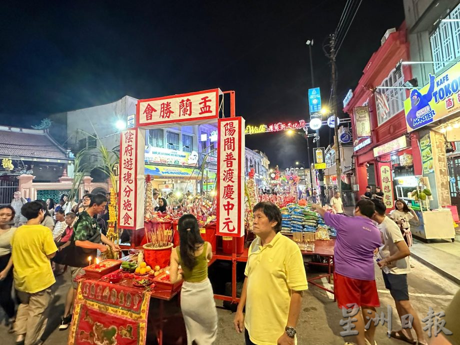 （古城第三版主文）颜天禄冀纳入旅游手册 盂兰胜会成促进文旅发展资源