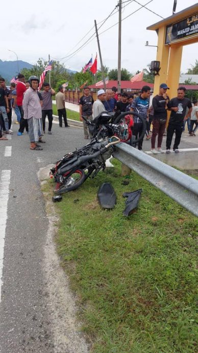 （大北馬）少年無牌駕駛還超車，撞車再撞分界堤亡！