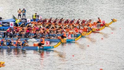 直落巴巷水坝水位不符赛规   黄汉伟：槟城国际龙舟赛移师海峡岸