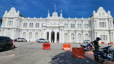 漏水和白蟻侵蝕   檳島市廳大廈明年4月修