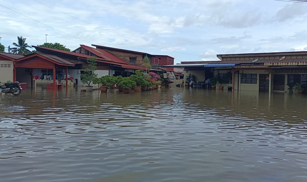 （大北马）高渊一些地区水位还没有消退